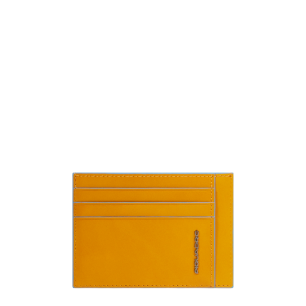 Чехол для кредитных карт PIQUADRO BLUE SQUARE PP2762B2R/G шафрановый