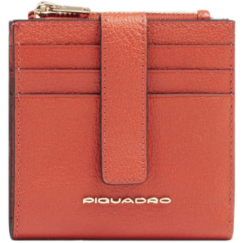 Чехол для кредитных карт PIQUADRO PATRICIA PP6843W140R/AR коралловый кожа
