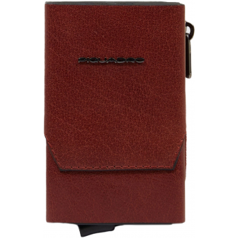 Чехол для кредитных карт PIQUADRO SOLM PP5585S141R/CU табачный натуральная кожа