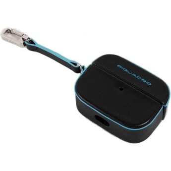 Чехол для наушников Piquadro Blue Square AC5308B2-N черный натур.кожа Чехол для наушников Piquadro Blue Square AC5308B2-N черный натур.кожа