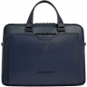 Деловая сумка мужская PIQUADRO AEL с отделением для ноутбука 14" синяя натуральная кожа CA6920S142/BLU