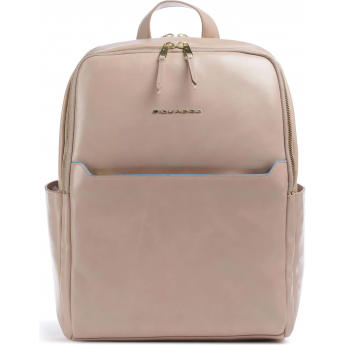 Рюкзак женский PIQUADRO BLUE SQUARE CA6678B2/RO2 пудровый кожа