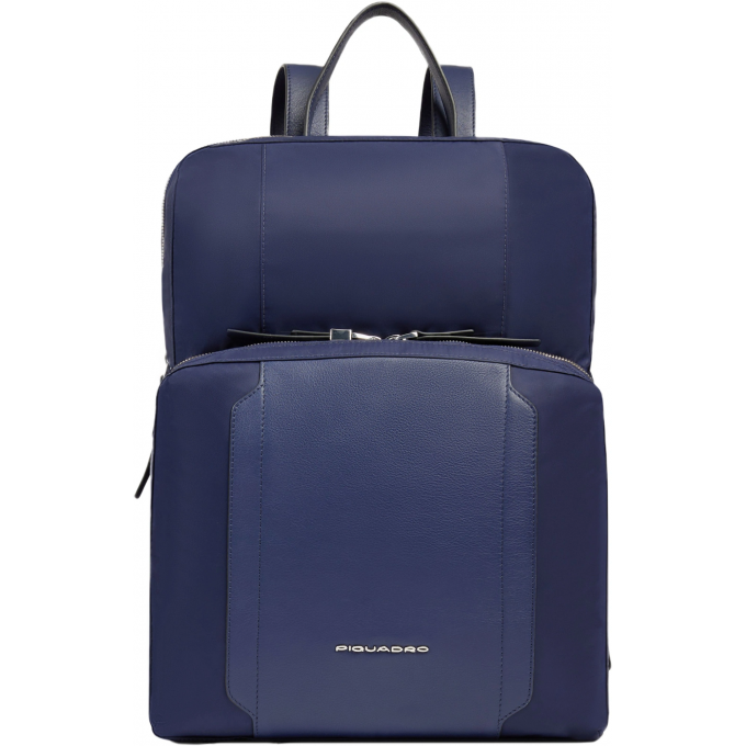 Рюкзак женский PIQUADRO LYRA темно-синий кожа/нейлон CA6216W92T/BLU