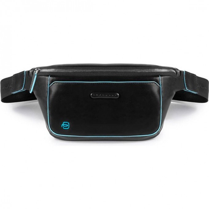 Сумка на пояс мужская PIQUADRO BLUE SQUARE черный CA2174B2/N